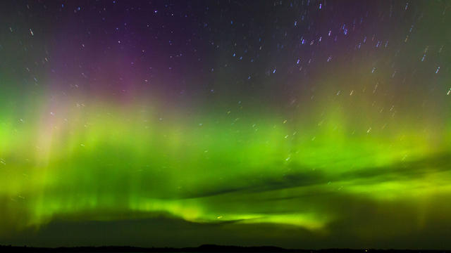 Aurora Borealis over Burntside Lake 