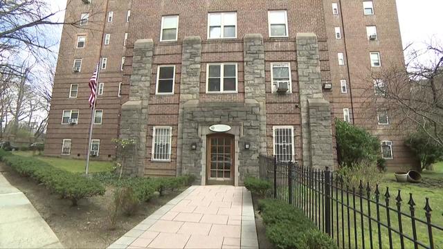 The exterior of Amalgamated Housing Cooperative in the Bronx 