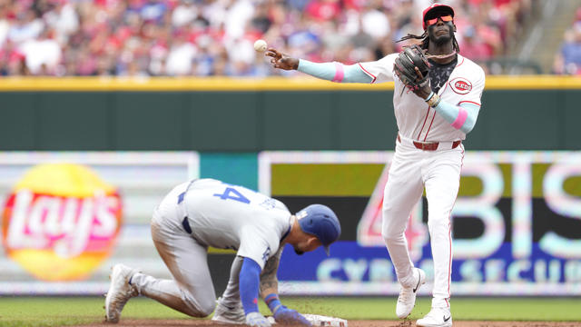 Dodgers Reds Baseball 