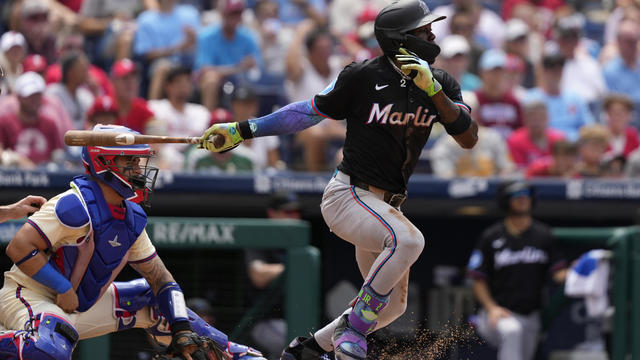 Marlins Phillies Baseball 