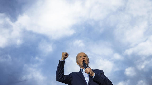 President Joe Biden speaks during a 4th of July event on the South Lawn of the White House on July 4, 2024 in Washington, DC. 