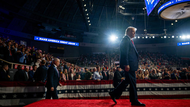 Republican Presidential Nominee Donald Trump Holds A Campaign Rally In Charlotte, North Carolina 