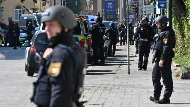 Police operation in Munich 