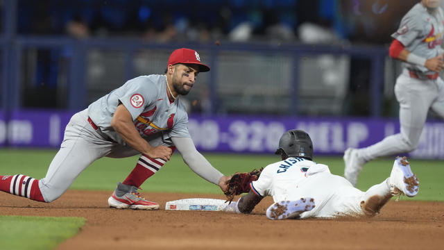 Cardinals Marlins Baseball 