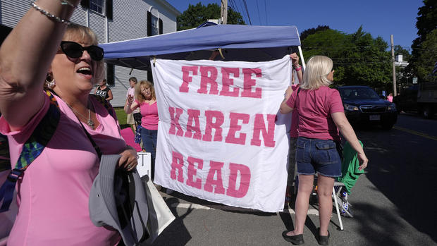 Karen Read supporters 