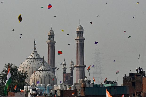 INDIA-POLITICS-INDEPENDENCE DAY-KITE 