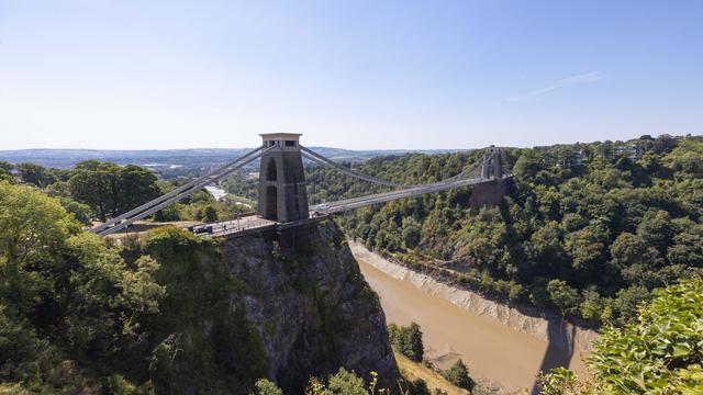 Clifton Suspension Bridge in UK's Bristol 