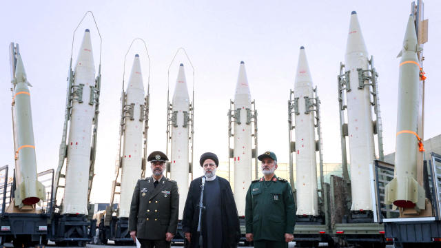 FILE PHOTO: Iranian President Raisi attends the joining ceremony of ballistic missiles to the Armed Forces, in Tehran 