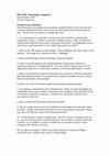 Research paper thumbnail of Practice Exam Questions First Year Theory of Knowledge (Philosophy)