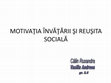 Research paper thumbnail of MOTIVAŢIA