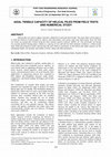 Research paper thumbnail of Axial Tensile Capacity of Helical Piles from Field Tests and Numerical Study