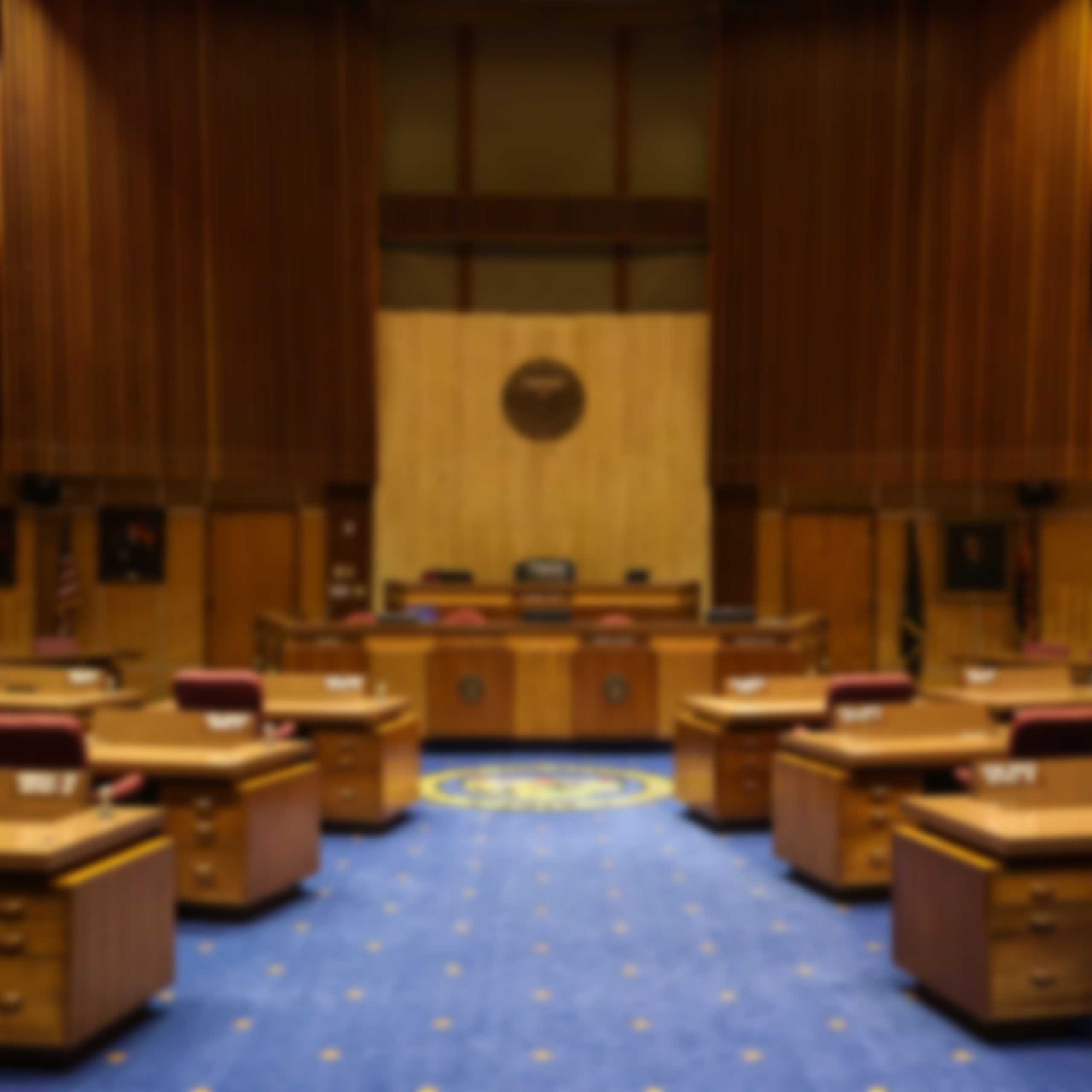 The new Arizona State Senate Chambers were dedicated on March 7th, 1960.