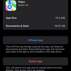 r/ios - Why does my maps take up 16GB? I’ve got no map downloaded
