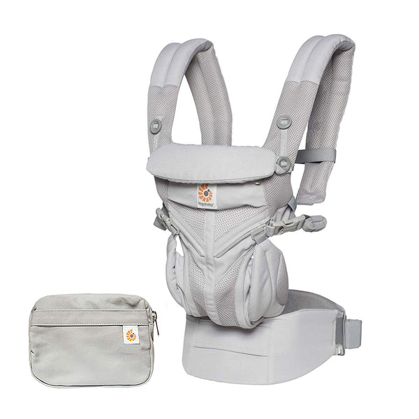 Ergobaby Omni 360 Cool Air Mesh Carrier 7-45lb - Pearl Grey