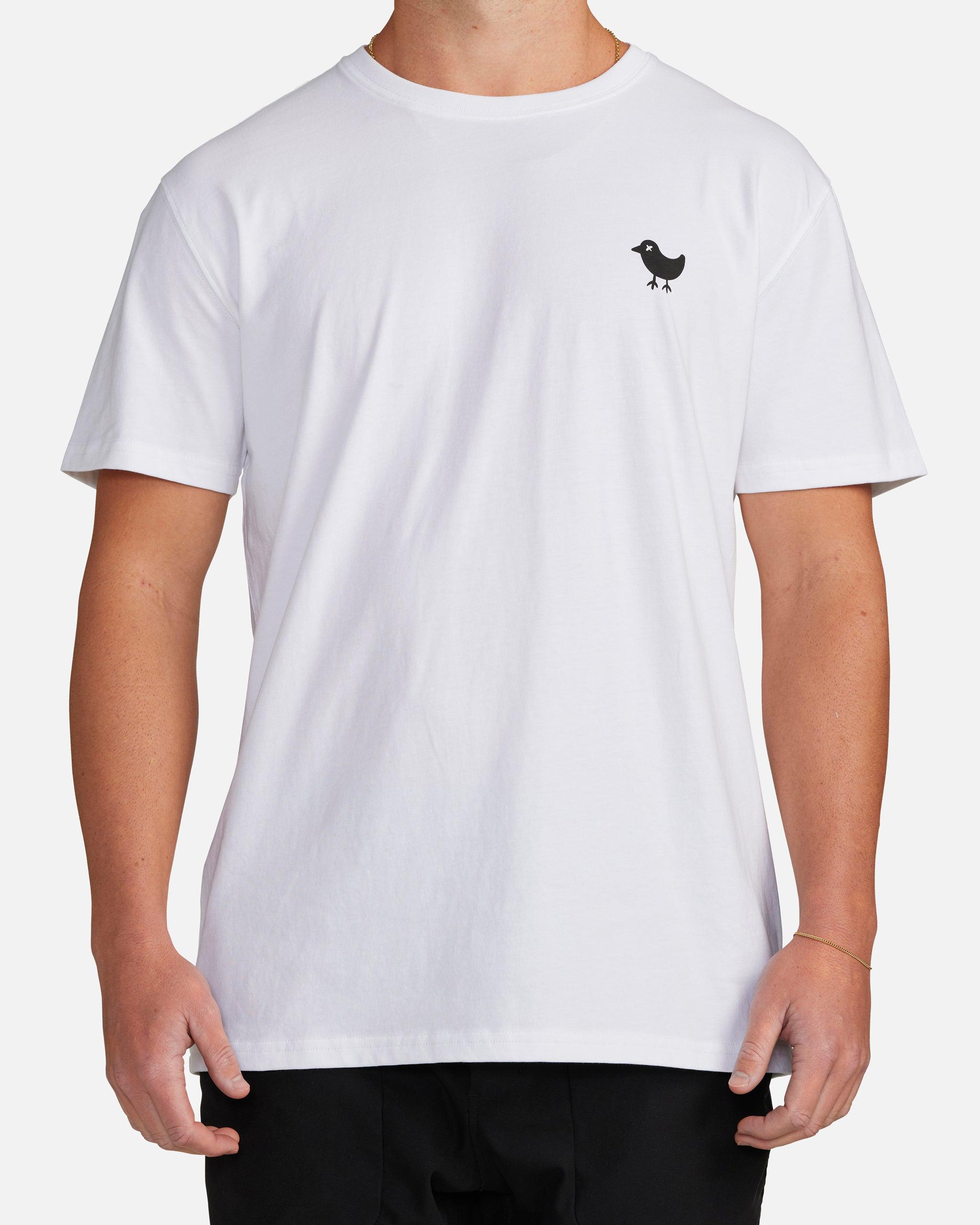 White Bad Tee - Bad Birdie