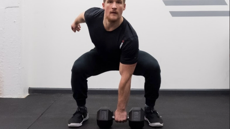 Dumbbell Snatch - Step 1