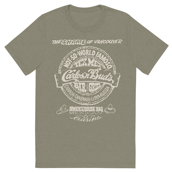 Carlos ’n’ Bud’s T-shirt - LIGHT OLIVE