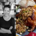 Tracy Chang and sticky rice duck