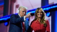 Melania Trump makes a rare appearance on the RNC's last night