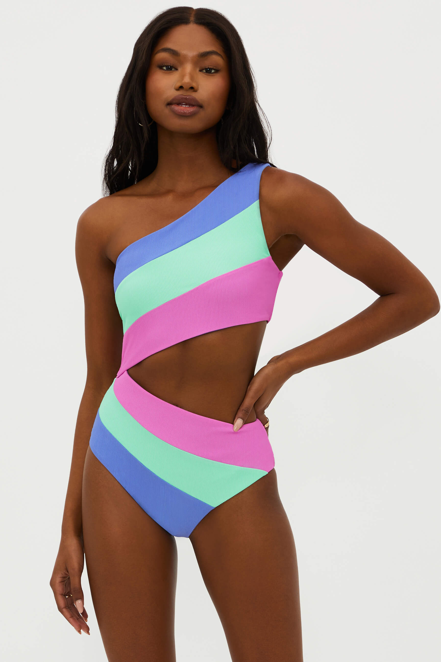 Joyce One Piece High Tide Colorblock