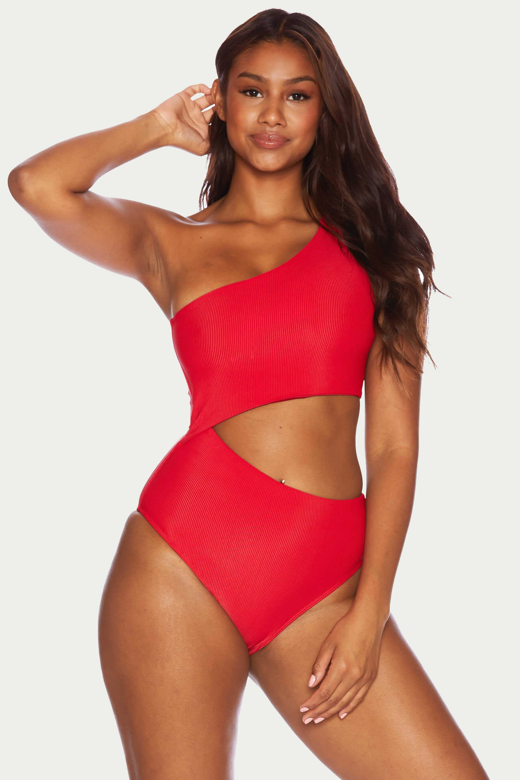 Celine One Piece Red