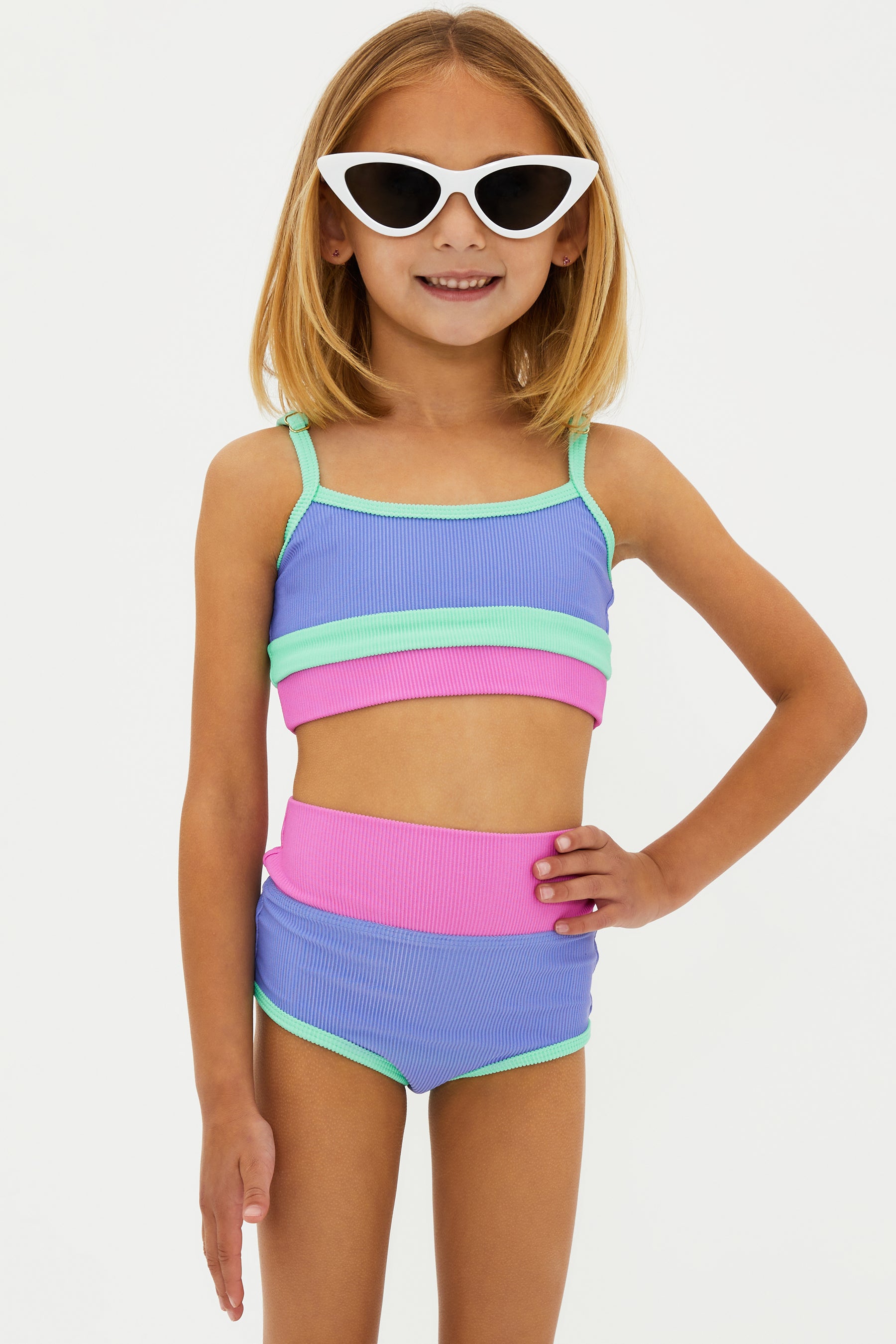 Little Eva & Emmie High Tide Colorblock