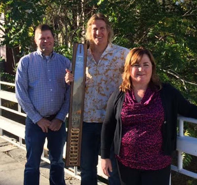 Paul Petersen, Acting State Fire Management Officer, Chris Boyer, Kevin Hull Fire Award recipient and Marci Todd, Nevada Associate State Director