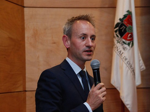 Jeroen Cooreman, embajador de Bélgica en Colombia.