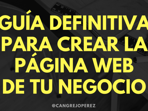 como crear una pagina web