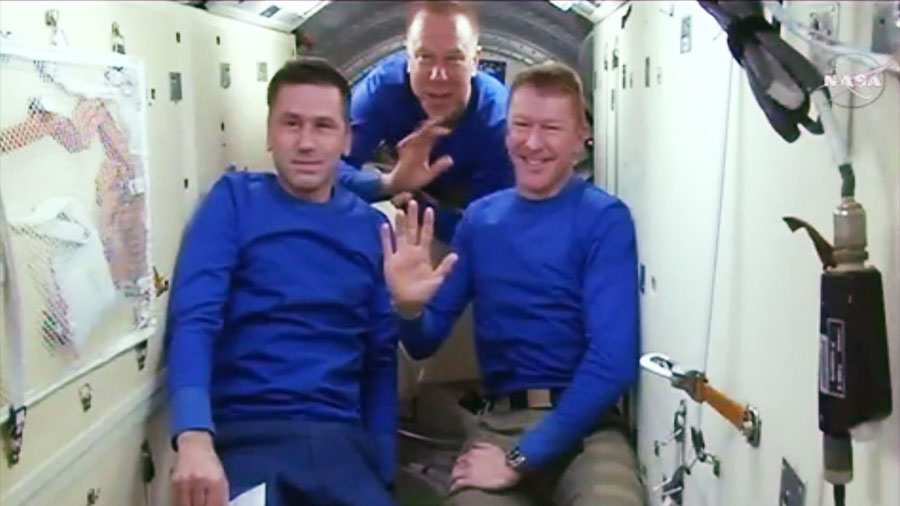 Expedition 47 Crew Farewell