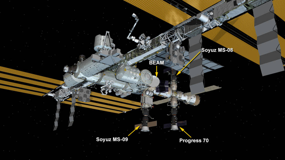 Aug. 22, 2018: International Space Station Configuration