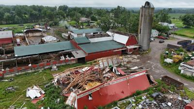 'Quite an undertaking': Cleanup starts after Beryl blows through Western New York