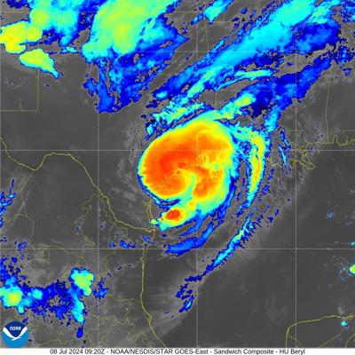 BerylLandfall