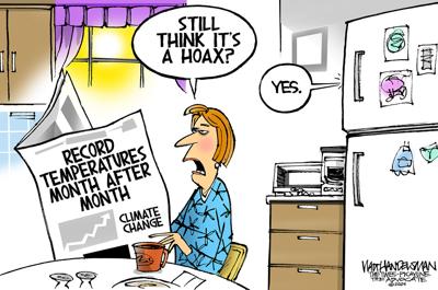 Walt Handelsman: Frozen in denial