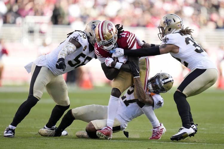 Saints 49ers Football