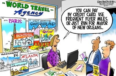 Walt Handelsman: LaToya's Travels