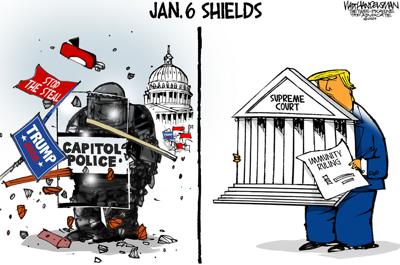 Walt Handelsman: Immunity Ruling