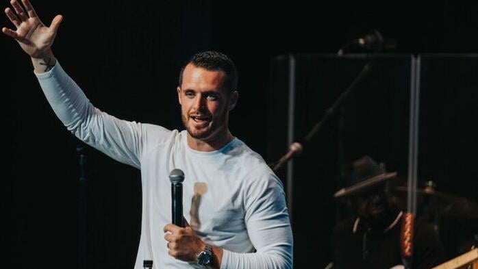 Saints QB Derek Carr preaches the gospel