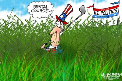 Walt Handelsman: Deep Rough