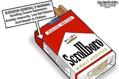 Walt Handelsman: Surgeon General's Warning