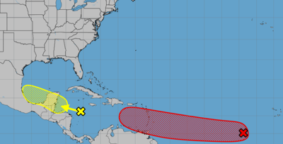 70 percent chance nhc