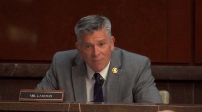 TCS - Illinois U.S. Rep. Darin LaHood, R-Peoria, during a recent committee hearing