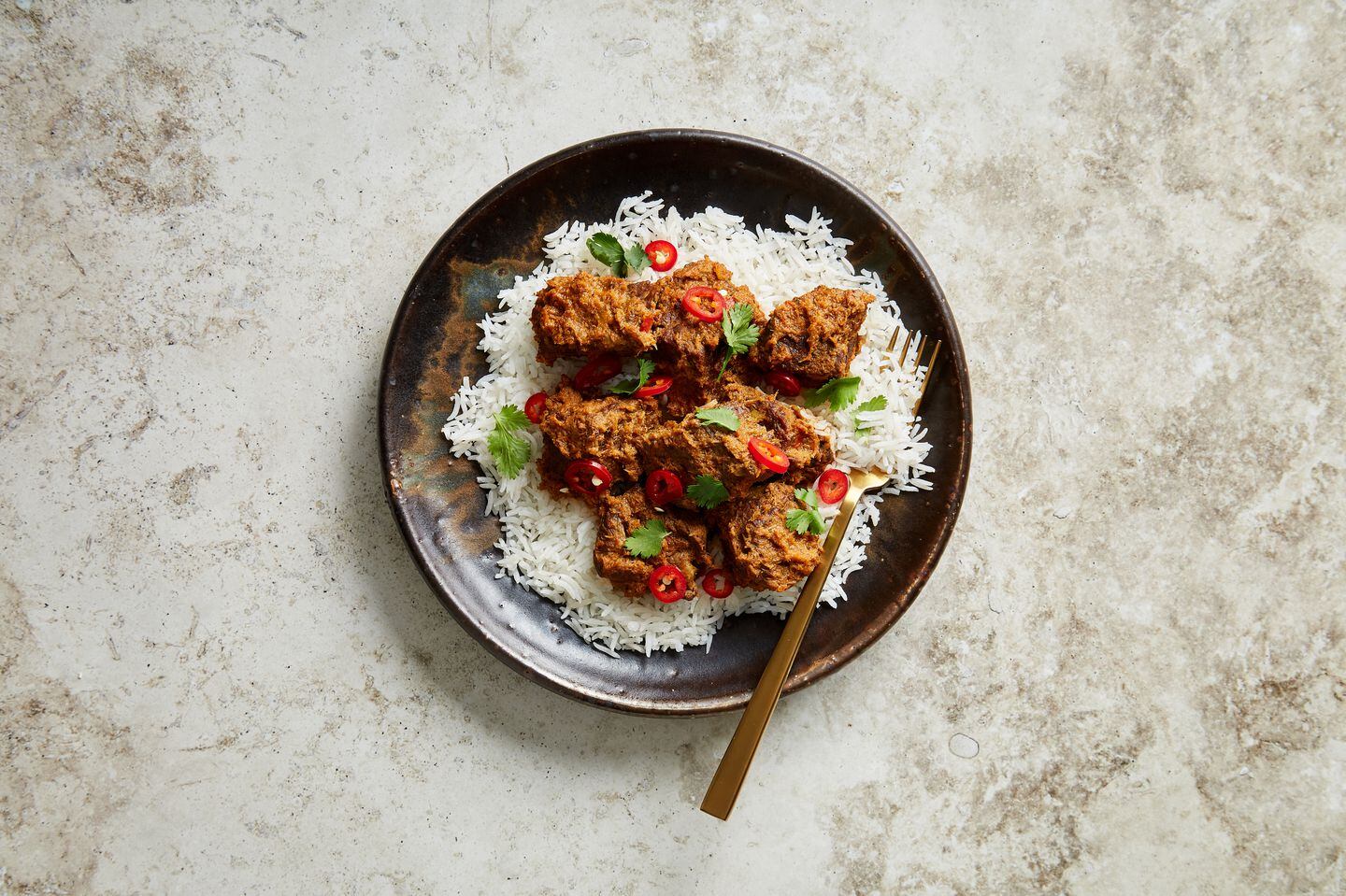 Indonesian Coconut-Curry Beef