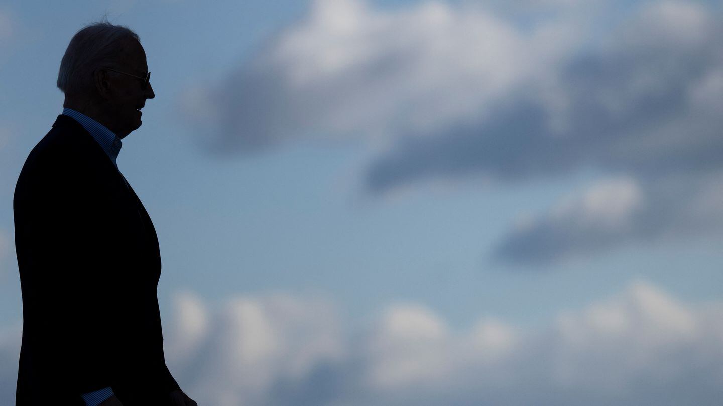 President Biden arrived to board Air Force One at Joint Base Andrews in Maryland on March 19.