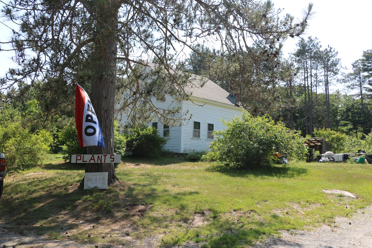 Frances Bullock's farm stand has been a roadside fixture in Fitzwilliam for at least the past 40 years. 