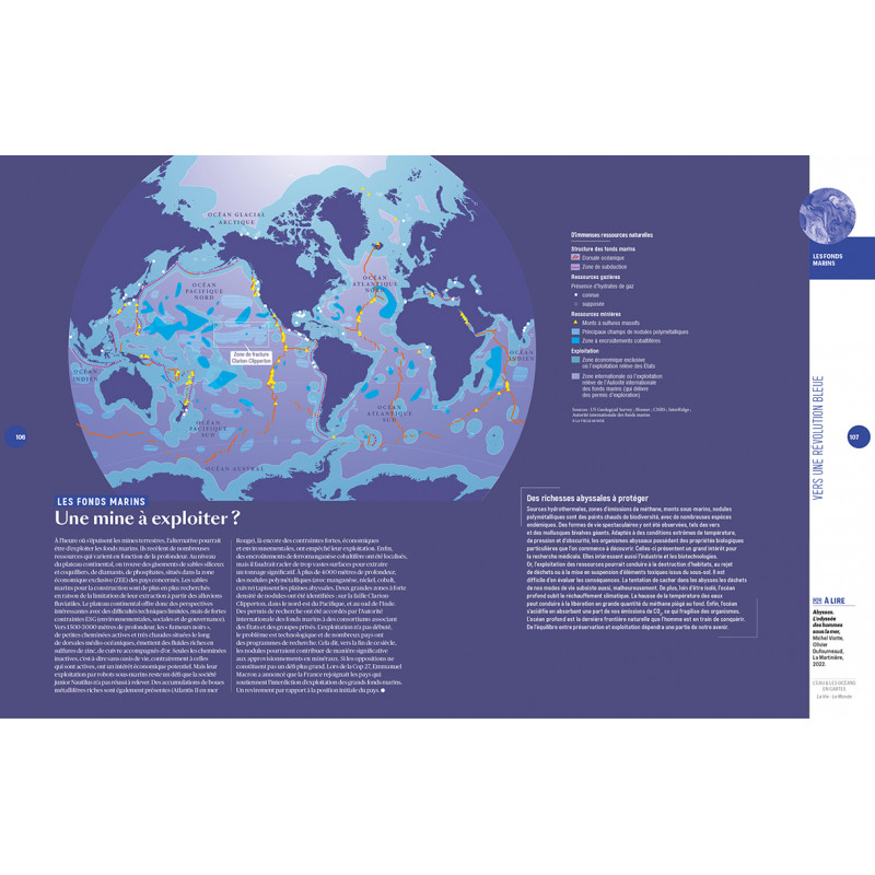 L'eau et les océans en cartes