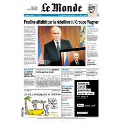 Le Monde papier n° 24409 daté 27 juin 2023