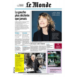 Le Monde papier n° 24427 daté 18 juillet 2023