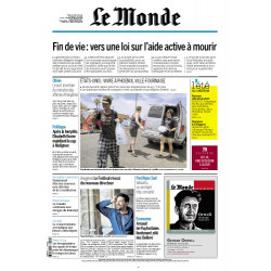 Le Monde papier n° 24435 daté 27 juillet 2023