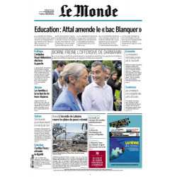 Le Monde papier n° 24463 daté 29 août 2023